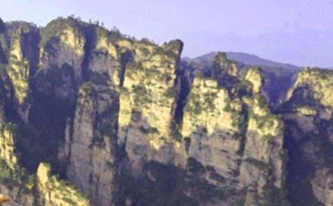 《迷人的张家界》课后同步练习