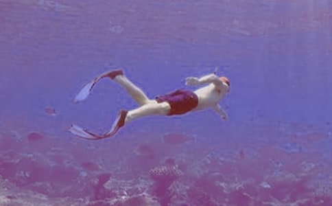 做梦梦见女人潜水