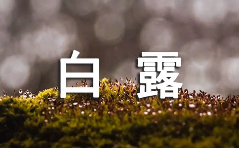 白露节气的古诗句