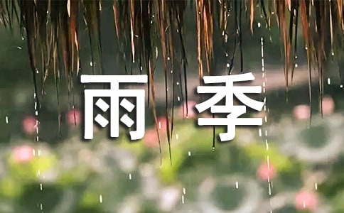 雨季的作文